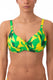 MIX REGGISENO Donna BE BEACH FERRETTO   Verde/giallo