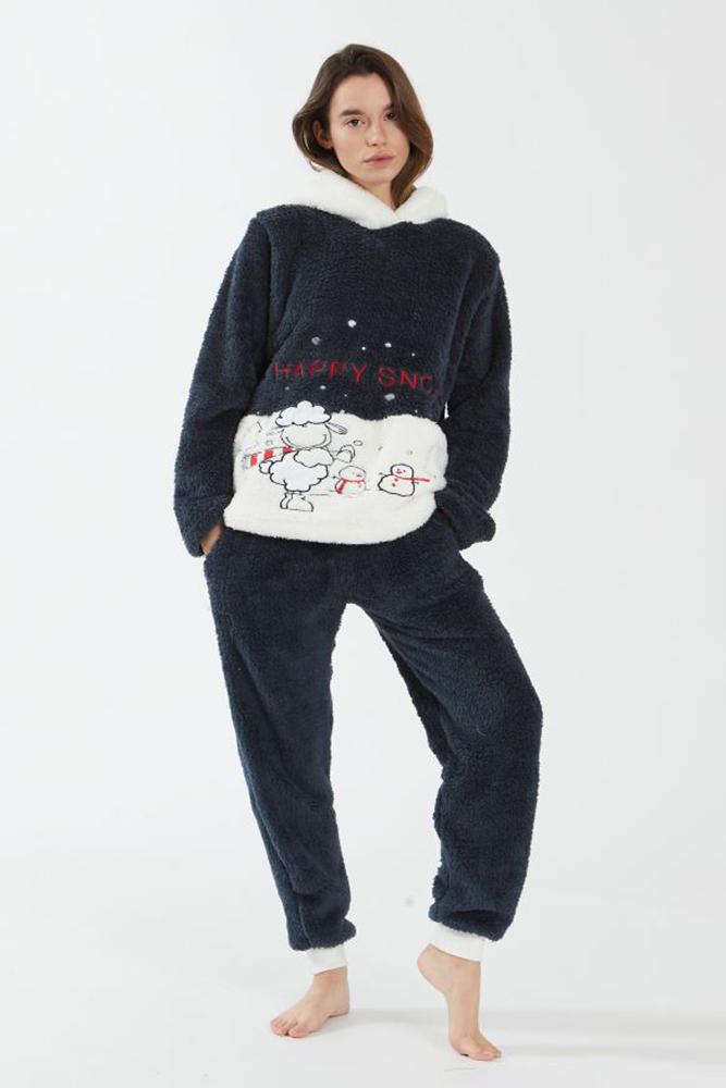 PIGIAMA DONNA  BLU