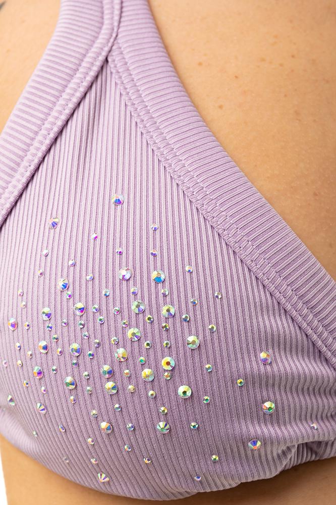 BIKINI TRIANGOLO DONNA  LILLA FK25-0100 LC FXXK 