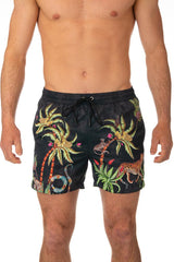 BOXER MOLLA UOMO  NERO PF762BX NERO PIN UP 