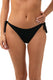 MIX SLIP Donna BE BEACH   slip con fiocchi Nero