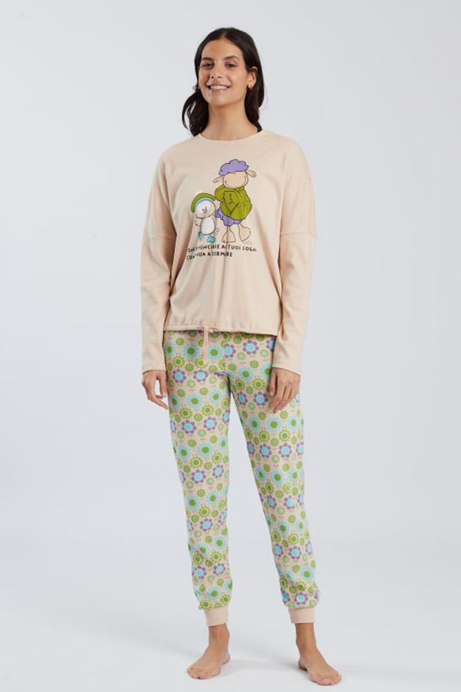 PIGIAMA DONNA  VERDE