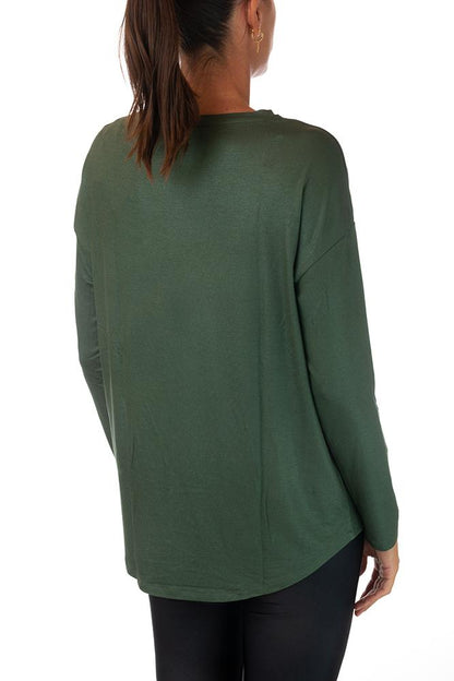 MAGLIA Donna MAJESTIC autunno/inverno   Petrolio