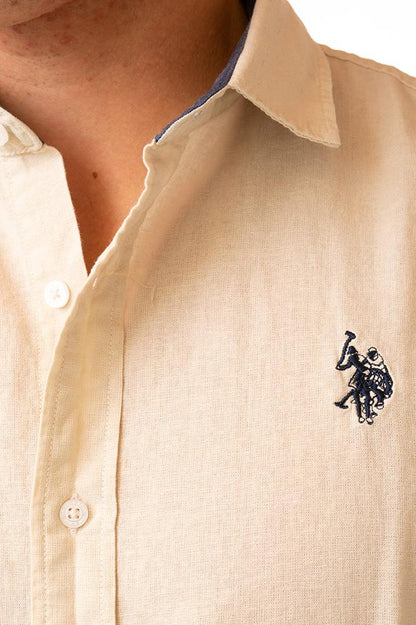 MAGLIA Uomo US POLO CAMICIA   Sabbia
