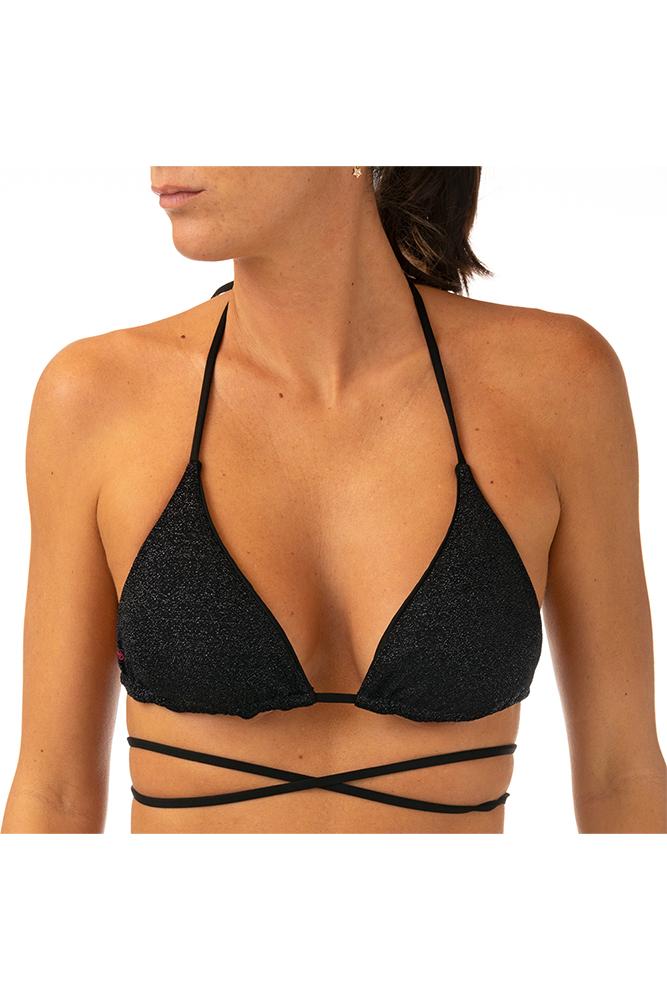 MIX REGGISENO TRIANGOLO DONNA  NERO