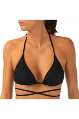MIX REGGISENO TRIANGOLO DONNA  NERO