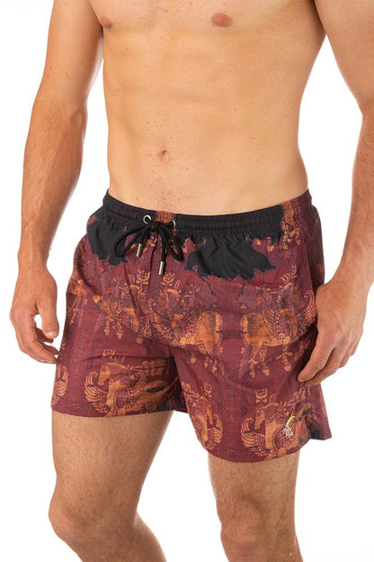 BOXER MOLLA UOMO  BORDEAU MCLB KATANABURGINDI TOOCO 