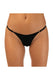 MIX SLIP Donna BE BEACH   slip brasiliana Nero