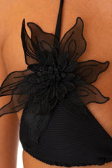 BIKINI TRIANGOLO DONNA  NERO SS18RG01BL21 NERO RAFFAELA D'ANGELO 