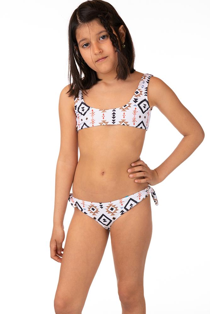 BIKINI BAMBINA TOOCO    Bianco