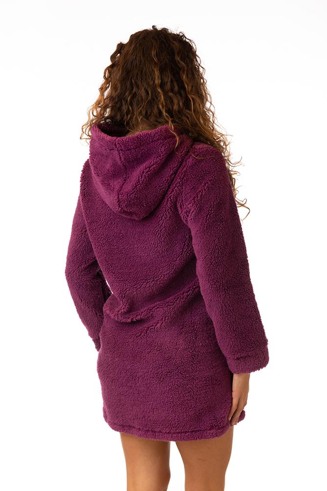 VESTAGLIA DONNA LU70 BORDEAUX VERDISSIMA 