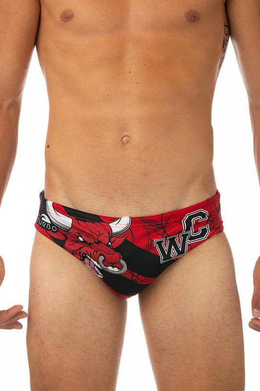 SLIP Uomo TURBO    Rosso