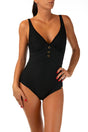 INTERO Donna CHARMLINE Imbottito Coppa C slip coprente Nero