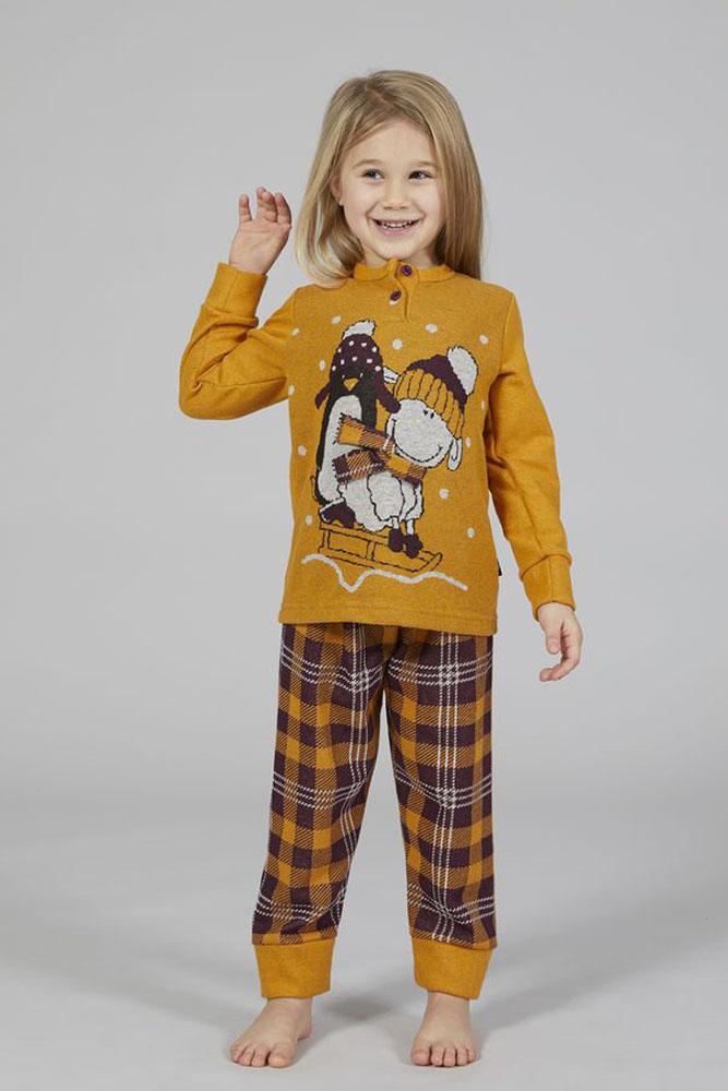 PIGIAMA BAMBINA HAPPY PEOPLE    Blu