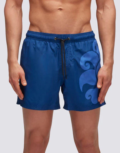 BOXER MOLLA UOMO  BLU M725 NAVY SUNDEK 