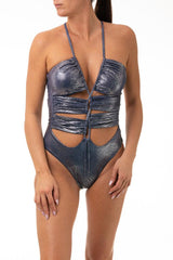 INTERO  IMBOTTITO DONNA  ARGENTO AQ79925 SILVER Acquadicocco 