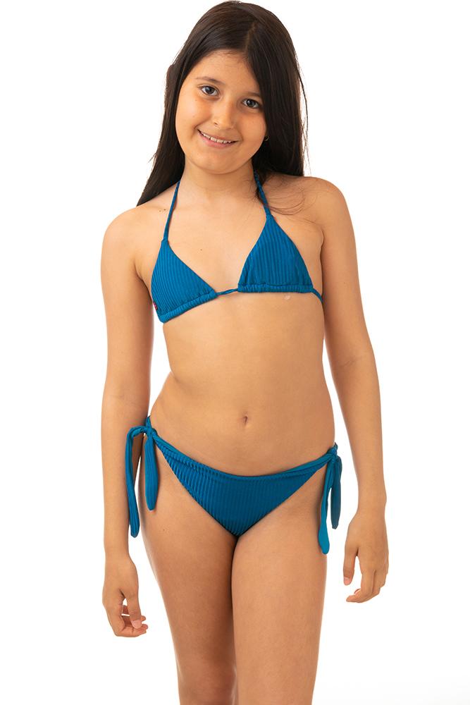 BIKINI BAMBINA  AZZURRO/BLU