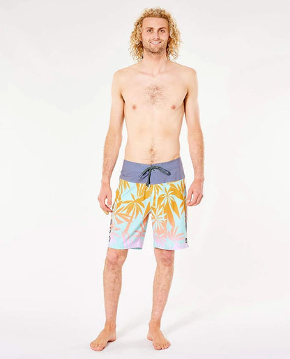 BOXER Uomo RIP CURL senza elastico  LUNGO Azzurro