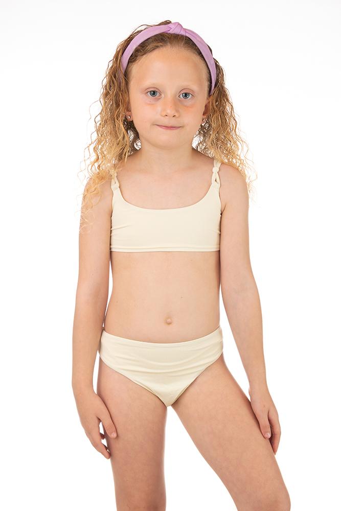 BIKINI BAMBINA  AVORIO LUCILLA AVORIO BE BEACH 