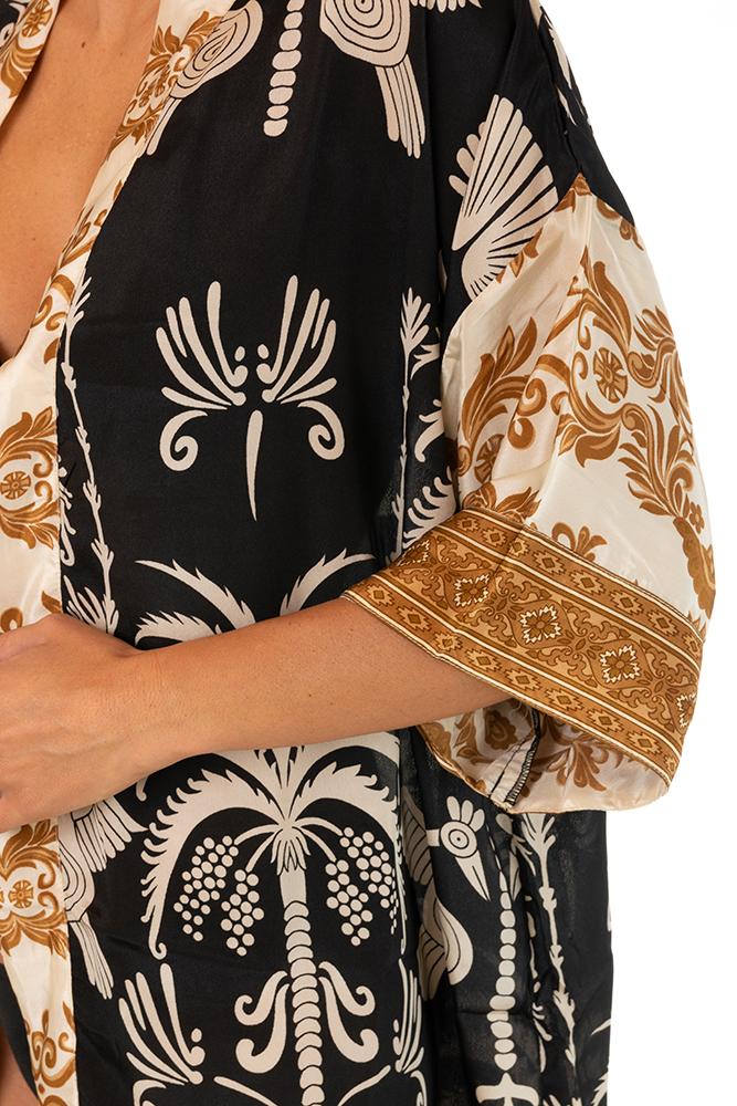 KAFTANO DONNA  NERO KL2208 302P PAHIESA 