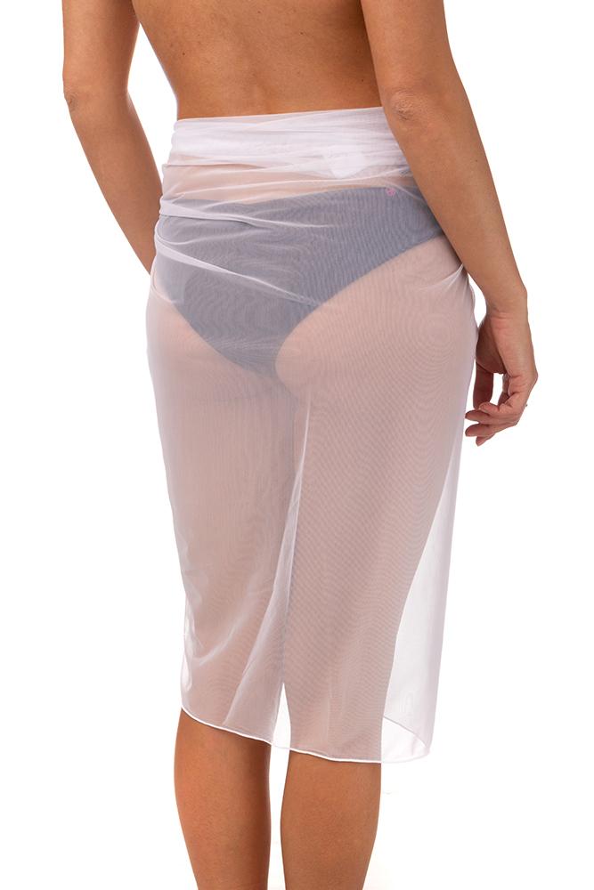 PAREO Donna BE BEACH    Bianco