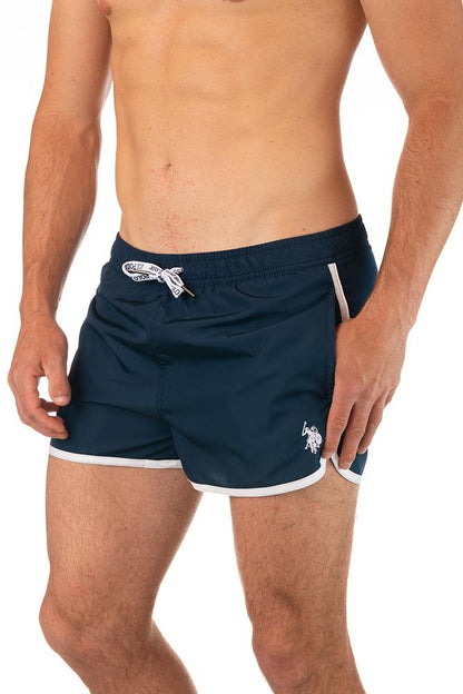 BOXER MOLLA UOMO  BLU 182007 177 US POLO 