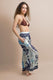 PANTALONE Donna PAHIESA   LUNGO Azzurro
