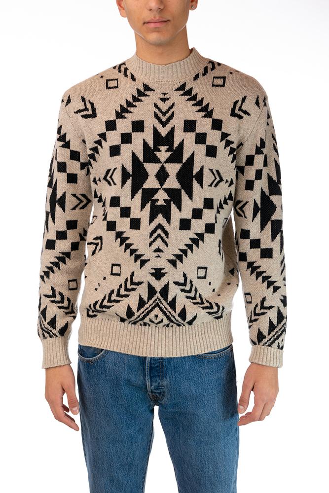 MAGLIA AUTUNNO/INVERNO UNISEX  BIANCO