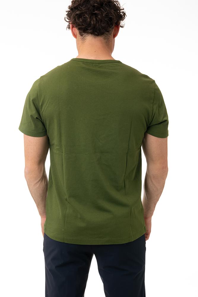 MAGLIA T-SHIRT UOMO  VERDE T35140 DARKGREEN37 SUN 68 