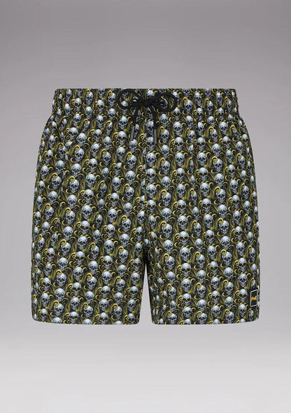 BOXER MOLLA UOMO  NERO FK232044 TESCHIO FXXK 