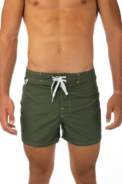 BOXER PIATTO UOMO  VERDE 502 30208 SUNDEK 
