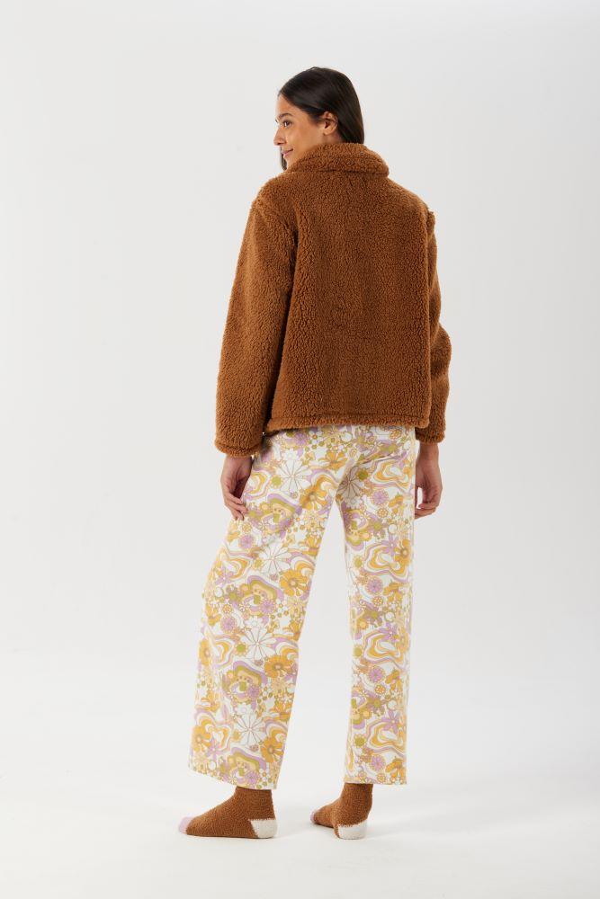 VESTAGLIA DONNA  MARRONE