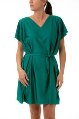 KAFTANO DONNA  VERDE CLEO SUM VERDE BE BEACH 