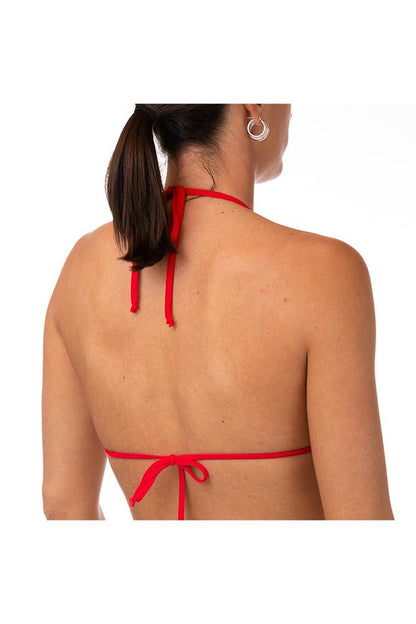 MIX REGGISENO Donna BE BEACH TRIANGOLO   Rosso