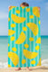 TELO MARE UNISEX COMPTOIR DE LA PLAGE SPUGNA   Celeste