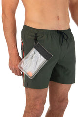 BOXER MOLLA UOMO  VERDE M909 55101 SUNDEK 