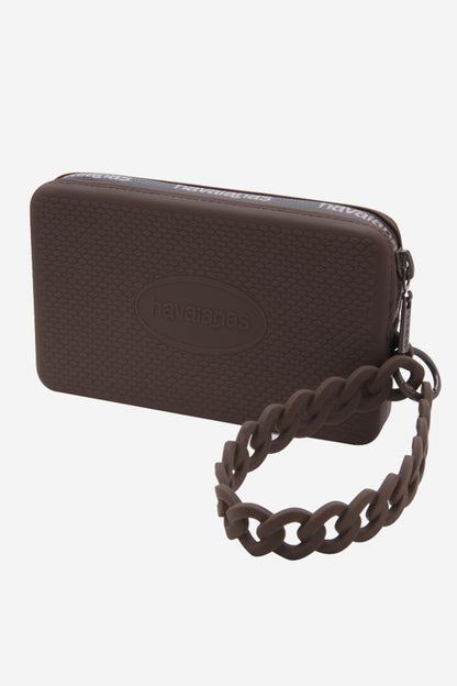 POCHETTE UNISEX  MARRONE MINIBAGCHAIN RUST HAVAIANAS 