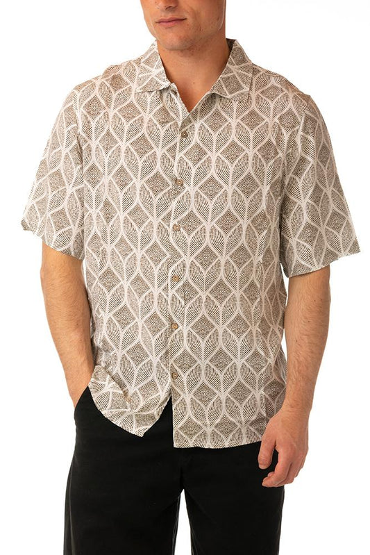 MAGLIA CAMICIA UOMO  BIANCO BWL PARGOWHITE TOOCO 