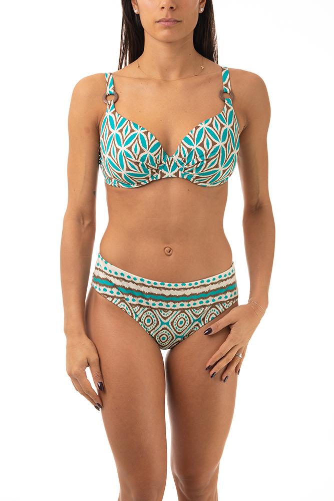BIKINI COPPA C AZZURRO