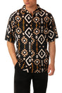 MAGLIA CAMICIA UOMO  ARANCIO BWL UXMALBLACK TOOCO 