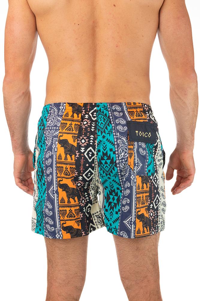 BOXER MOLLA UOMO  ARANCIO MCLB STRIPESMULTI TOOCO 