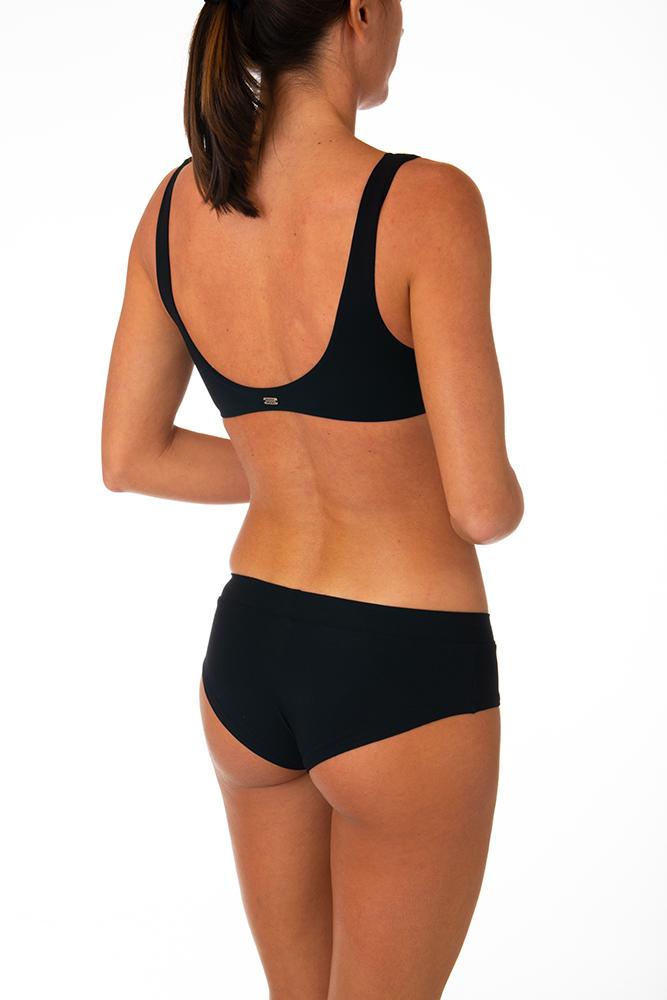 BIKINI Donna BANANA MOON BRASSIERE  slip regolare Nero