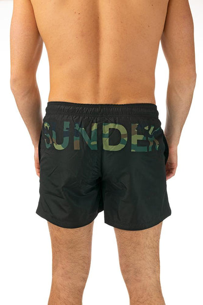 BOXER MOLLA UOMO  VERDE M724 SENCHA SUNDEK 
