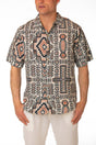MAGLIA CAMICIA UOMO  BIANCO MBWL SANTACRUZOFFWHITE TOOCO 