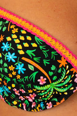 BIKINI COPPA COPPA C NERO TO026B TO46 00002 VERDISSIMA 