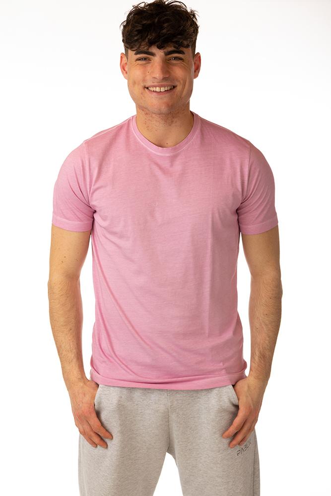 MAGLIA T-SHIRT UOMO  ROSA