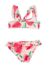 BIKINI BAMBINA  ROSSO 4043 FRAGOLA TUTTO PICCOLO 