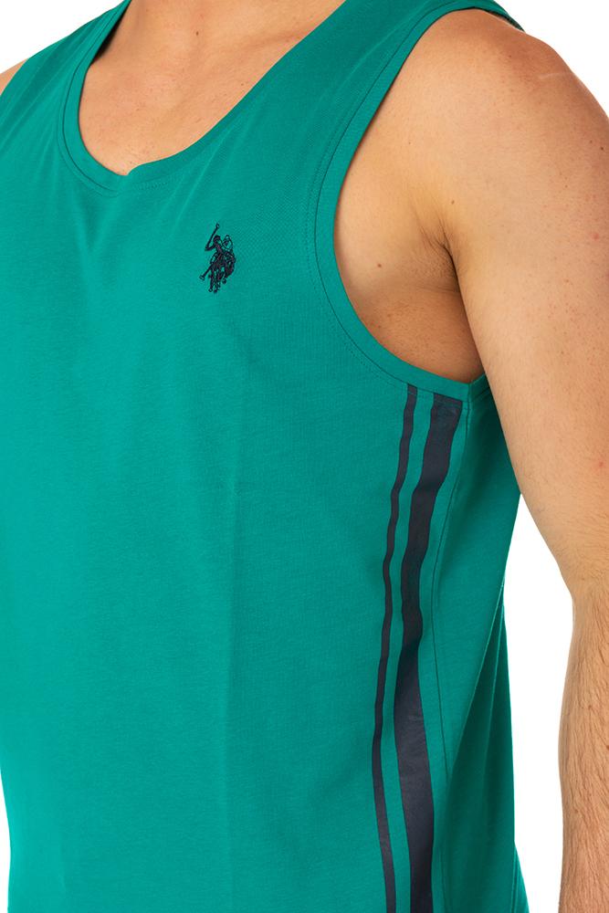 CANOTTA UOMO  VERDE 167001 VERDE US POLO 