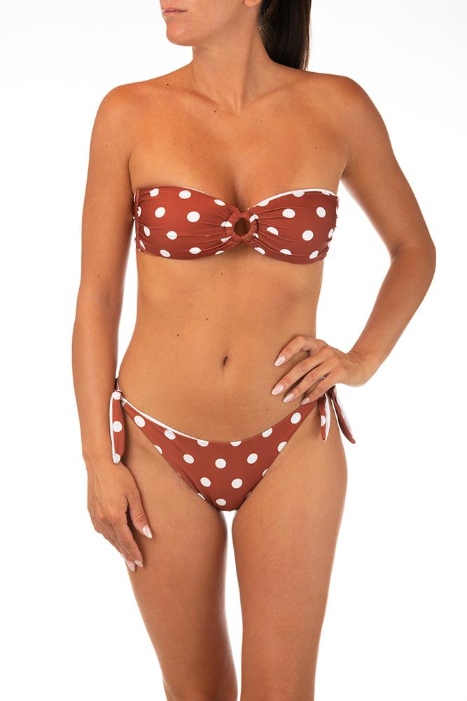 BIKINI FASCIA DONNA  MARRONE