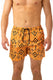 BOXER Uomo TOOCO con elastico  CORTO Arancio